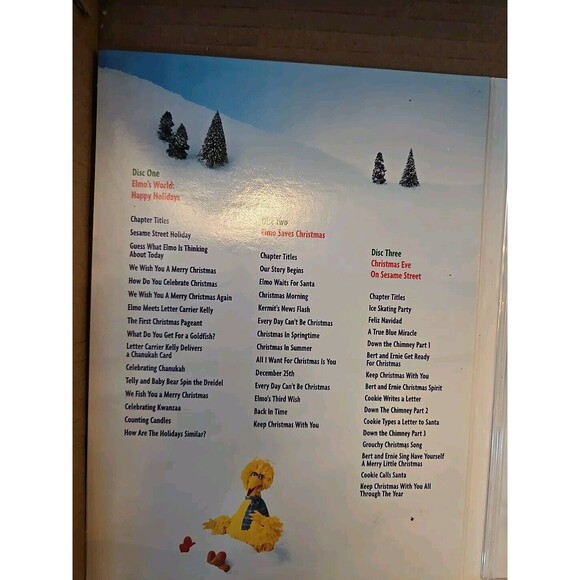 Happy Holidays from Sesame Street  3 Box Set DVD, Christmas Kids Movie, DVDs - Picture 3 of 8